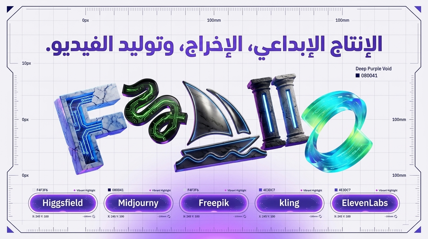 كتيب الانتاج الابداعي وتوليد الفيديوهات