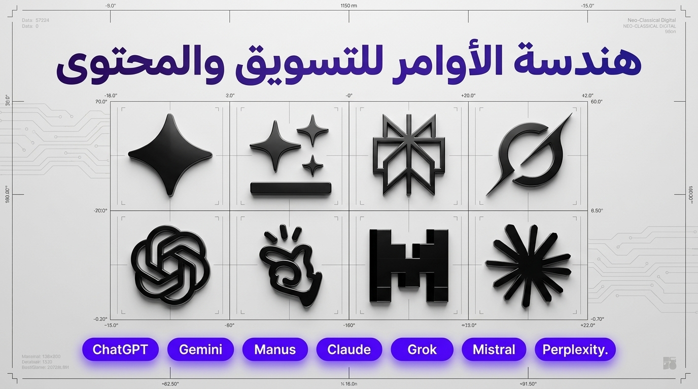 كتيب استخدام الـAI في التسويق والمحتوى